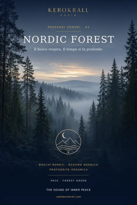 Nordic Forest — poster Paesaggi Sonori