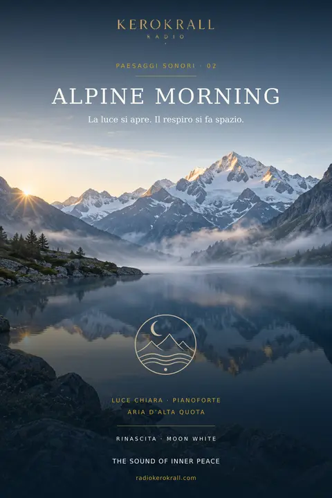 Alpine Morning — poster Paesaggi Sonori