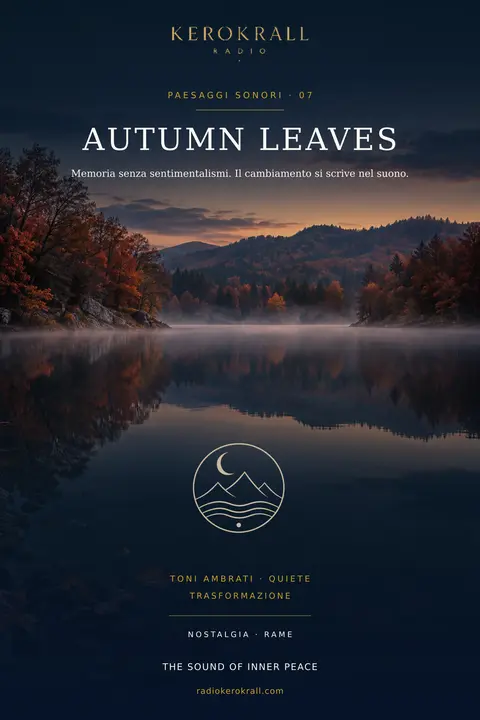 Autumn Leaves — poster Paesaggi Sonori