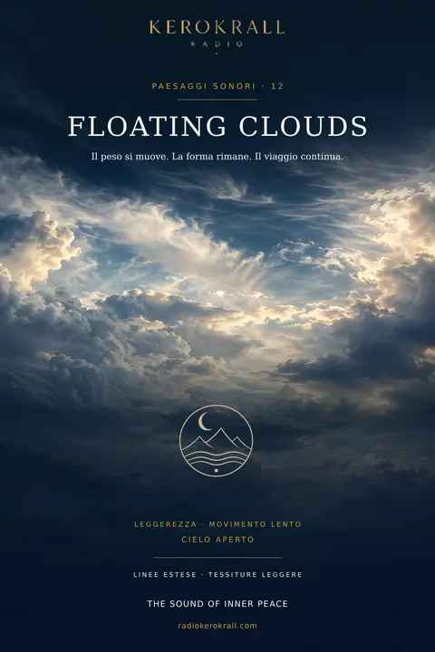 Floating Clouds — poster Paesaggi Sonori
